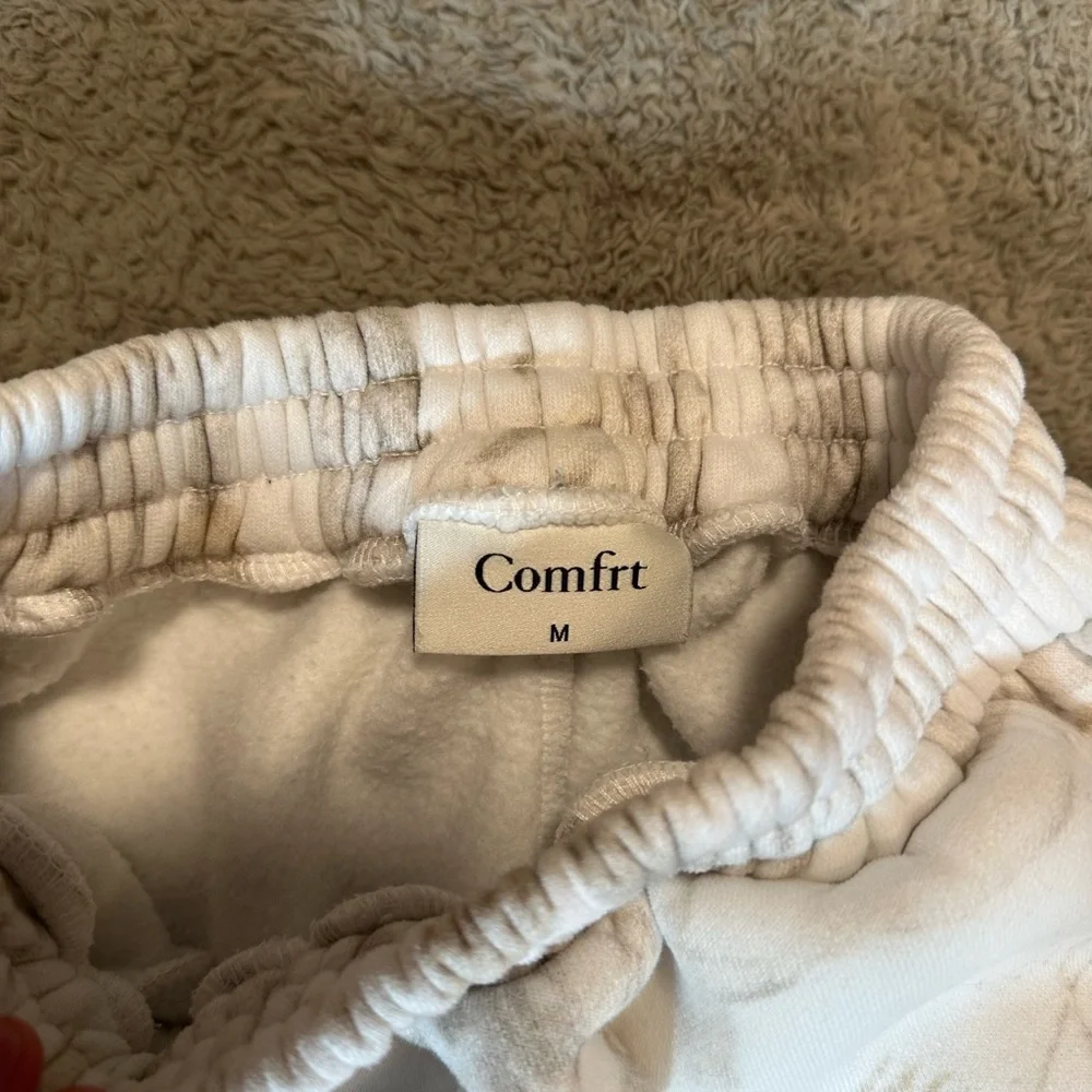Kids Comfrt Beige Camouflage Joggers - Picture 3 of 4